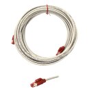 10 x Leoni Patch Kabel Megaline F6-90 S/F flex 4P H Space 23415  VDE Nr.8080 14m