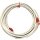 10 x Leoni Patch Kabel Megaline F6-90 S/F flex 4P H Space 23415  VDE Nr.8080 14m