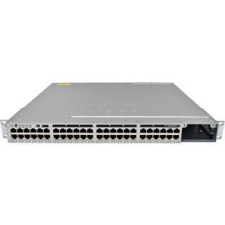 Cisco WS-C3850-48T-L 48-Port stackable Gigabit Ethernet Switch 2x PSU
