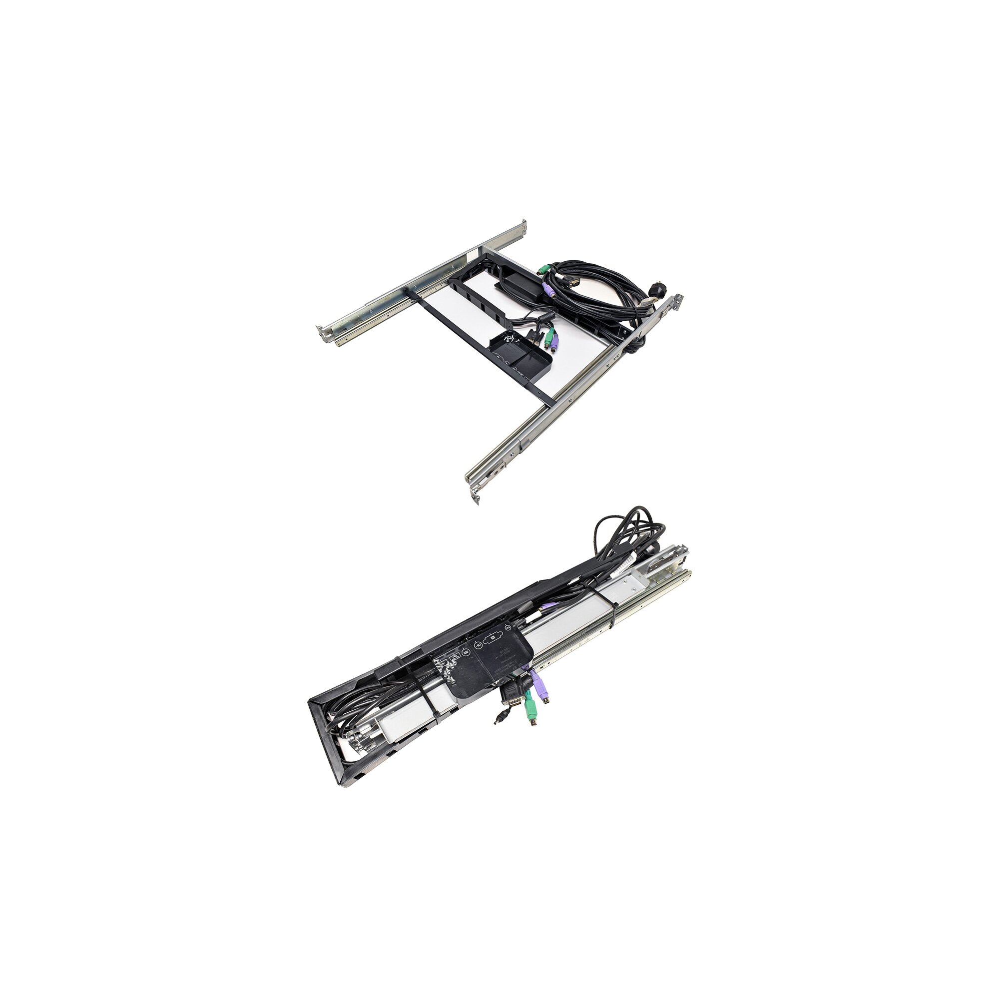 Rkm Racks HP TFT7600 RKM Rail Kit Rackschienen 480949-001 480950-001 + Cable ...