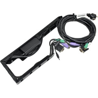 Rkm Racks HP TFT7600 RKM Rail Kit Rackschienen 480949-001 480950-001 + Cable ...