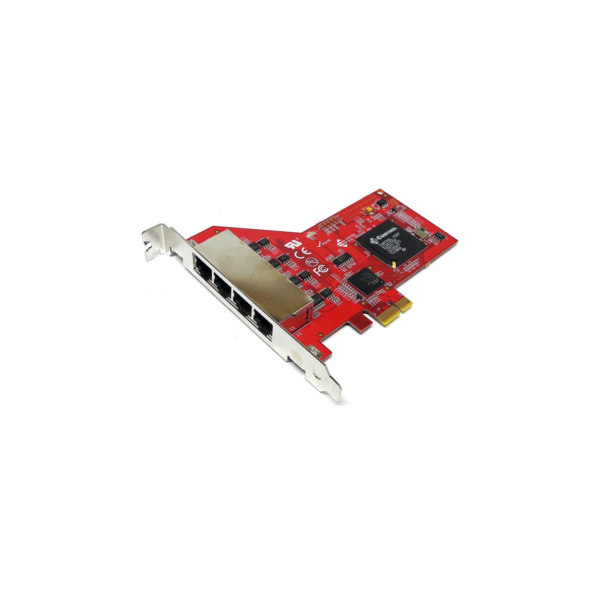 COMTROL 313052 RocketPort Express RJ45 4J 4port Serial Card RS232