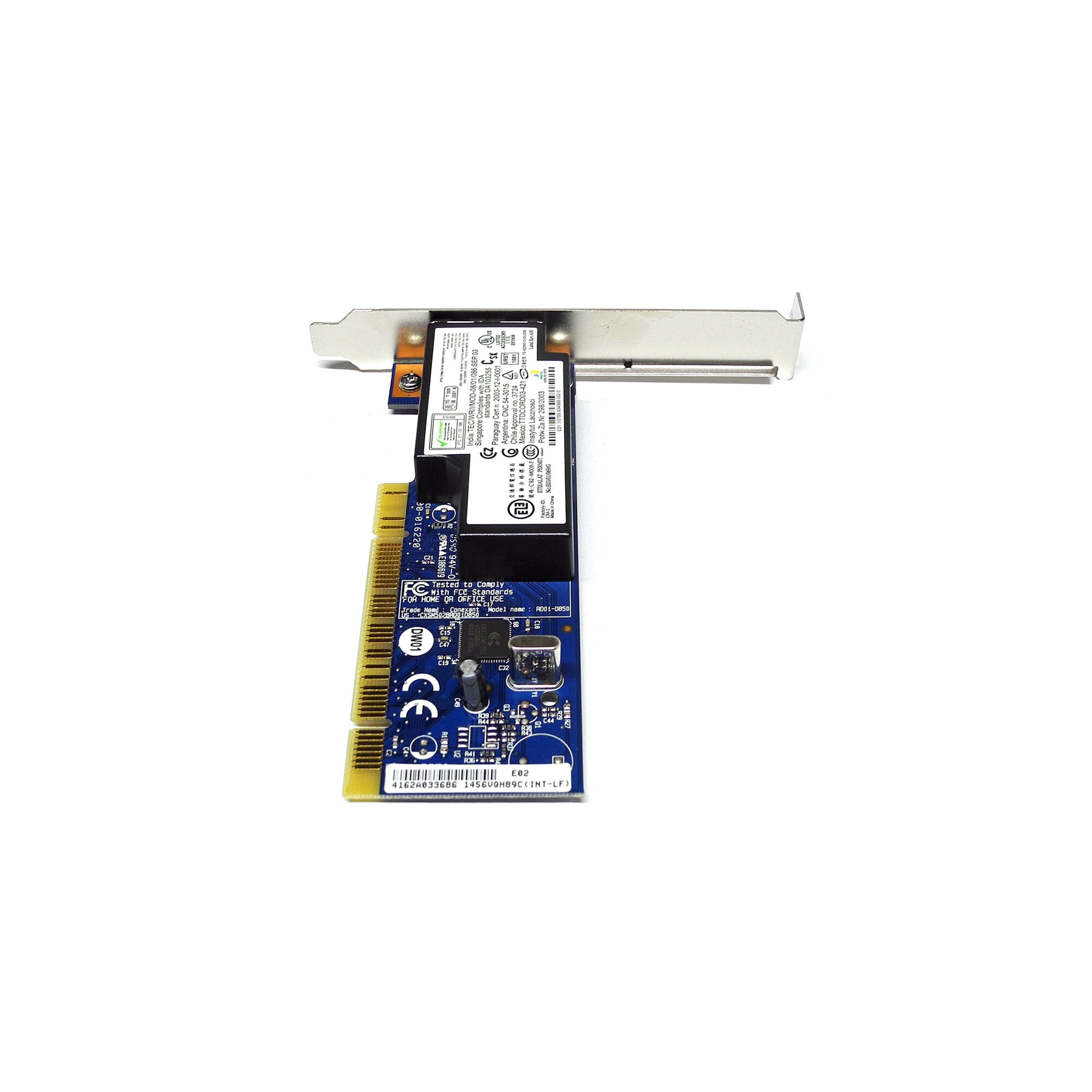 DELL 0M8926 Conexant RD01-D850 Dual-Port RJ-11 PCI Fax Modem Card ...