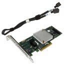 Microsemi ASR-8405 12Gb 1GB Cache PCIe x8 3.0 SAS/SATA RAID Controller FP +Kabel
