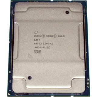 Intel Xeon Gold Processor 6254 18-Core 3.10GHz 24.75MB Cache FCLGA3647