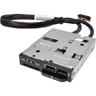 HP ProLiant DL380 G10 Front Control Panel 1x USB 3.0 1x ILO USB + Cable 867140-001 875077-001