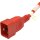 10xYung Netzkabel C19 C20 Power Kabel -ROT 3m 16A 250V Verlängerung RPC20C19RD10
