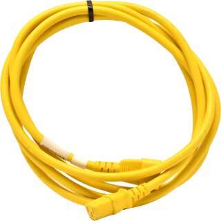 10 x Yung Netzkabel C14 Power Kabel -GELB 3m 10A 250V Verlängerung RPC14C13YL10