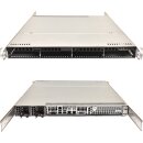 Supermicro CSE-813M 1U Server X11SSH-F Intel E3-1220 V6 3,0GHz 64GB RAM PC4 4x LFF 3,5