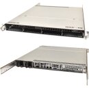 Supermicro CSE-813M 1U Server X11SSH-F Intel E3-1220 V6 3,0GHz 64GB RAM PC4 4x LFF 3,5