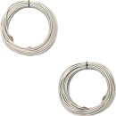10x Leoni Patch Kabel Megaline F6-90 S/F flex 4P H Space 23415  VDE Nr.8080 18m  32008782 NEU