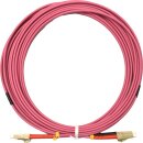 2 x Corning OM4 Duplex FIBER Patch Cord Pink LSZH...