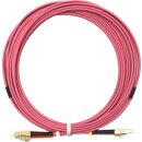 2 x Corning OM4 Duplex FIBER Patch Cord Pink LSZH LC/LC-5m NEU