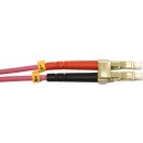 2 x Corning OM4 Duplex FIBER Patch Cord Pink LSZH LC/LC-5m NEU