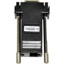 Perle IOLAN SCSC DBA0020C 04007040 1100300-10 Crossover Adapter with SUN/Cisco pinout DB-9F - RJ-45