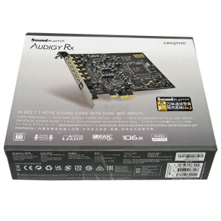DELL 0G1RRV Creative Labs Sound Blaster SB1550 Audigy Rx PCIe x1 Sound Card neu