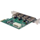 DeLock 89363 PCIe 2.0 x1 4-Port USB 3.0 5 Gbps Expansion Card