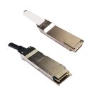 Amphenol FCI Datenkabel 1m lang QSFP+ - QSFP+ 30AWG 10093084-2010HFLF