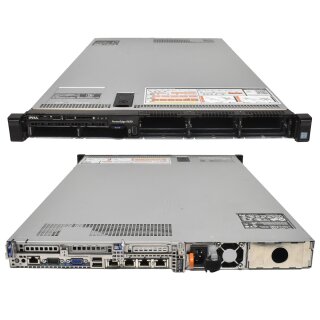 Dell PowerEdge R630 Rack Server 2x E5-2673 V3 32GB DDR4 RAM 8 Bay 2,5" H330mini 1x PSU