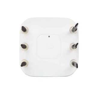 Cisco AIR-LAP1262N-E-K9 802.11a/g/n 2.4/5-GHz Access Point + Antennas no AC Adapter