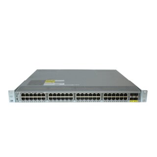 Cisco Nexus N2K-C2248TP-1GE 48-Port GE Fabric Extender 4x SFP+ Dual PSU Rack Ears