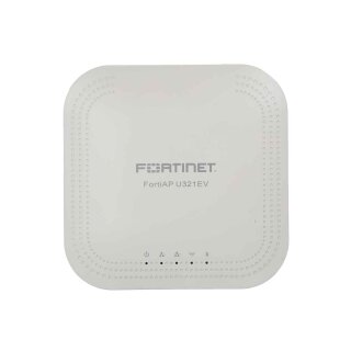 Fortinet Access Point FortiAP-U321EV FAP-U321EV Dual-Port GE 802.11ac Wave 2 Dual Band No AC Adapter