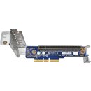 Gigabyte G292-Z20 / G292-280 PCIe x16 Low-Profile Riser Card CRSG01A + Cage Right Side