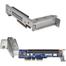 Gigabyte G292-Z20 / G292-280 PCIe x16 Low-Profile Riser Card CRSG01A + Cage Right Side