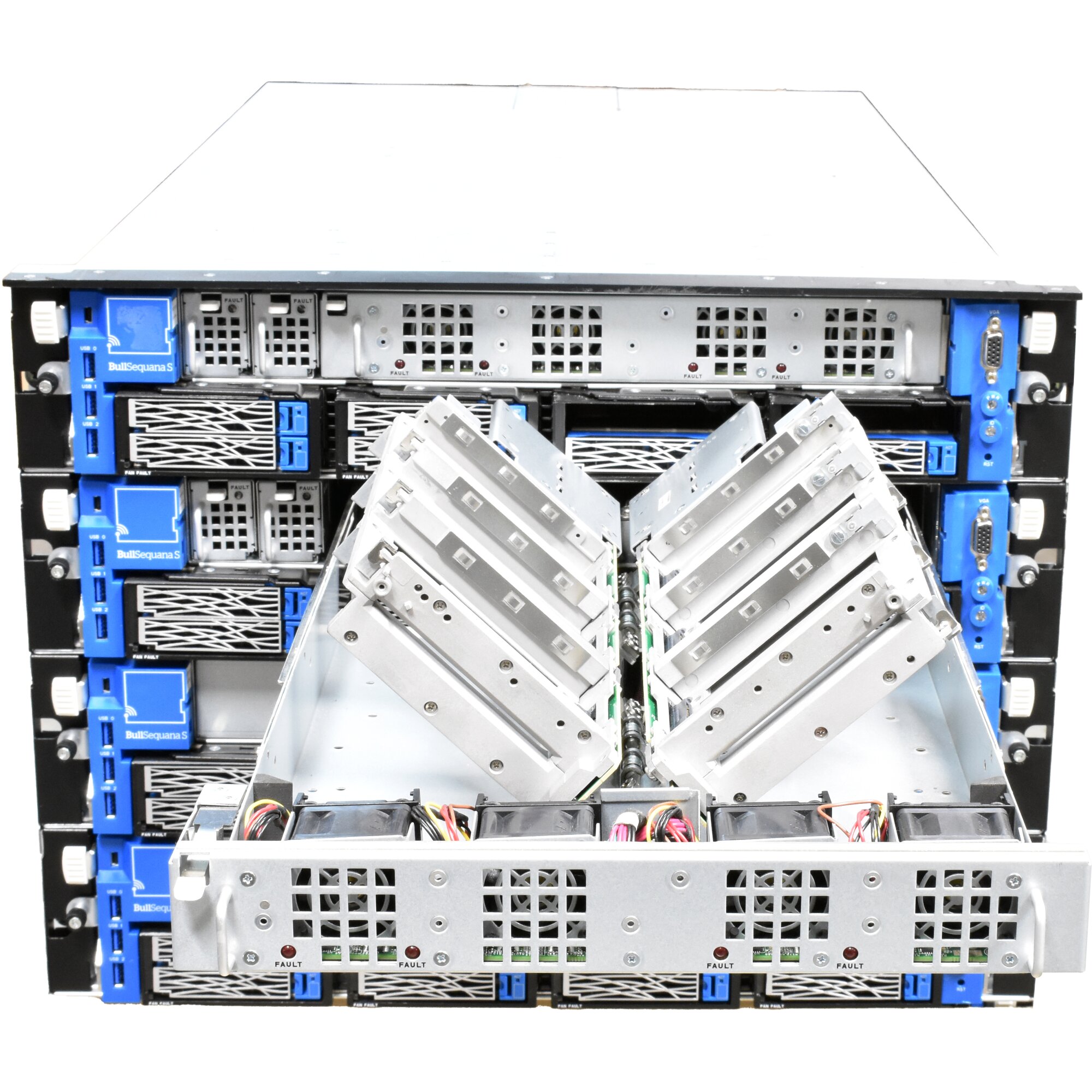 ATOS Bull Sequana S800 Blade System Chassis 4x MGMT Module 2x CX414A 40 ...