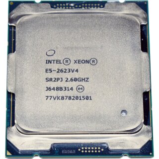 Intel Xeon Processor E5-2623 V4 Quad-Core 2.60 GHz 10MB Cache FCLGA2011 SR2PJ