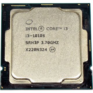 Intel Core Processor i3-10105 Quad-Core 3.70 GHz 6MB Cache FCLGA1200 SRH3P