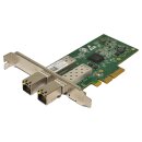 Dell Silicom PE2G2SFPI35 2 Ports Gigabit SFP PCI e Ethernet Adapter P/N 002V2 FP