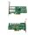 DELL Silicom PE2G2SFPI35 0002V2 Dual-Port SFP NIC PCIe x4 FP