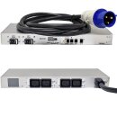 BayTech MSP101 Rack PDU Single-Phase 230V 32A 4x C19 16A