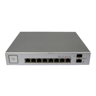 Ubiquiti UniFi Switch 8 US-8-150W 8-Port PoE+ Gigabit Ethernet Switch 2x 1G SFP