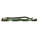 HP ProLiant DL360 G9 4 x 3.5" SAS Backplane 729824-001 775402-001 + Power Kabel