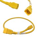 Panduit Netzkabel C20 C13 Power Kabel Gelb 0,9m 16A 250V Verlängerung NPCC17X-1