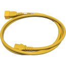 Panduit Netzkabel C20 C13 Power Kabel Gelb 1,8m 16A 250V...