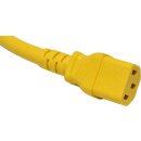 Panduit Netzkabel C20 C13 Power Kabel Gelb 1,8m 16A 250V Verlängerung NPCC19X-1