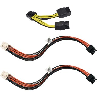 Huawei NVIDIA GPU Power Cables 2x 0,3m 04150627 +Adapter