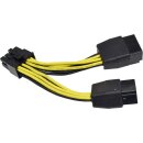 Huawei NVIDIA GPU Power Cables 2x 0,3m 04150627 +Adapter