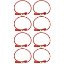 8x Panduit Netzkabel C20 C13 Power Kabel Rot 0,9m 16A...