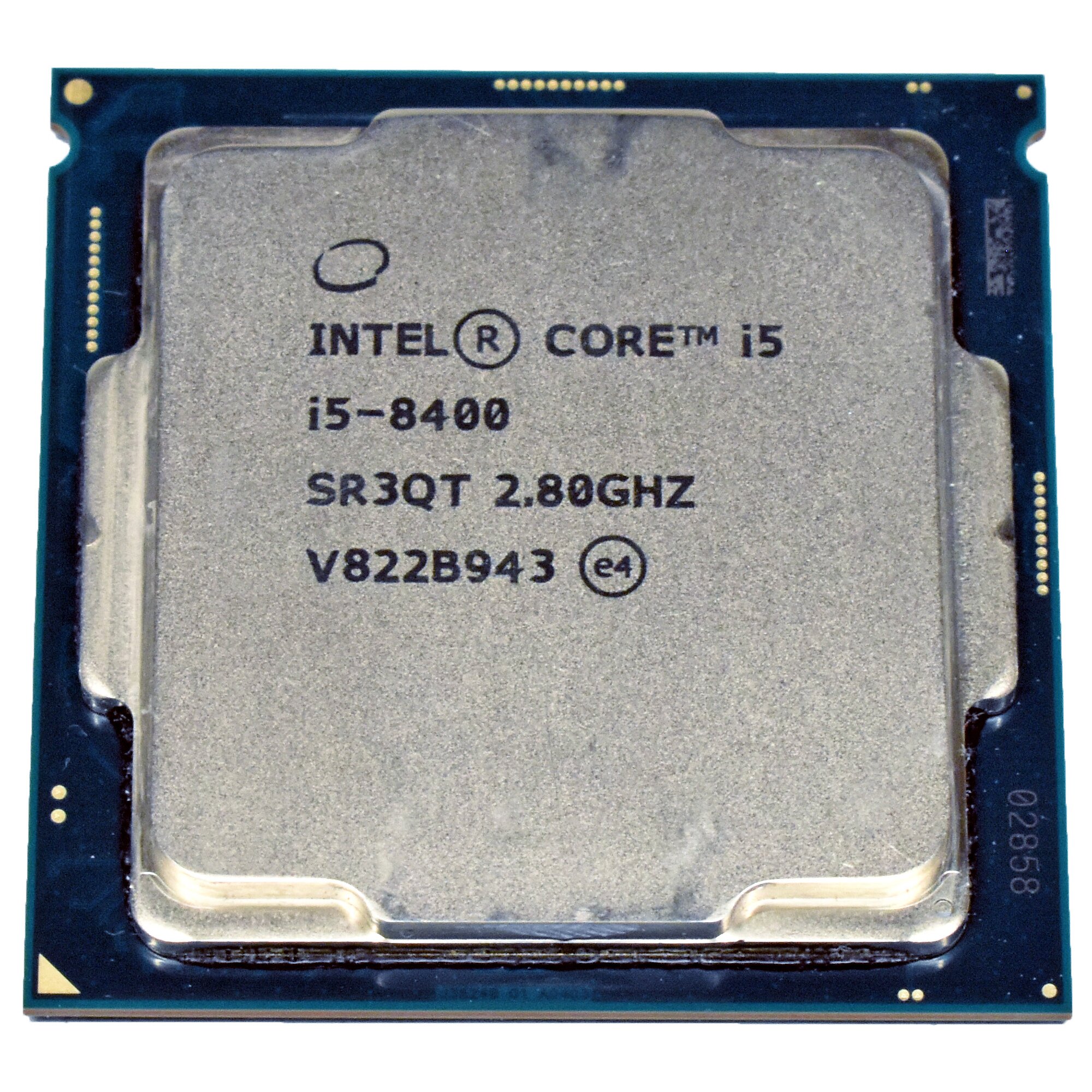 Intel Core Processor i5-8400 6-Core 2.80 GHz 9MB Cache FCLGA1151 SR3QT ...