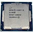 Intel Core Processor i5-8400 6-Core 2.80 GHz 9MB Cache FCLGA1151 SR3QT