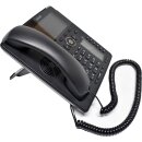 Snom D785 PoE Systemtelefon black 4,3 Zoll Farbdisplay DSP HD-Audio Dual-Display + Standfuß