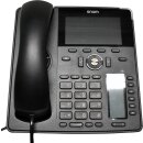 Snom D785 PoE Systemtelefon black 4,3 Zoll Farbdisplay DSP HD-Audio Dual-Display + Standfuß