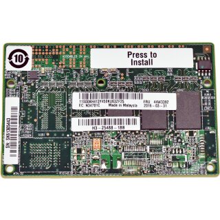 IBM ServRAID M5200 Series 1 GB Cache RAID 5 Upgrade 44W3392