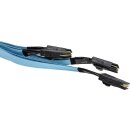 HP Quad-MiniSAS Data Cable 781579-001 SFF-8087 - SFF-8087 angled
