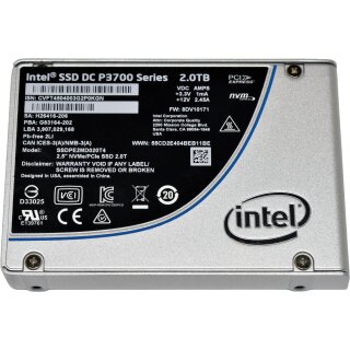 Solid State Ssdpe2md020t4 Dc P3700 Ssd Dc Intel SSD DC P3700 Series TB - Main Image