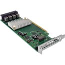 Fujitsu RAID Controller NVME SSD Card D3262-A12 GS1 A3C40157846 PCIe x16 Quad-Port 12G Mini SAS HD SFF-8643 4x SAS Cable